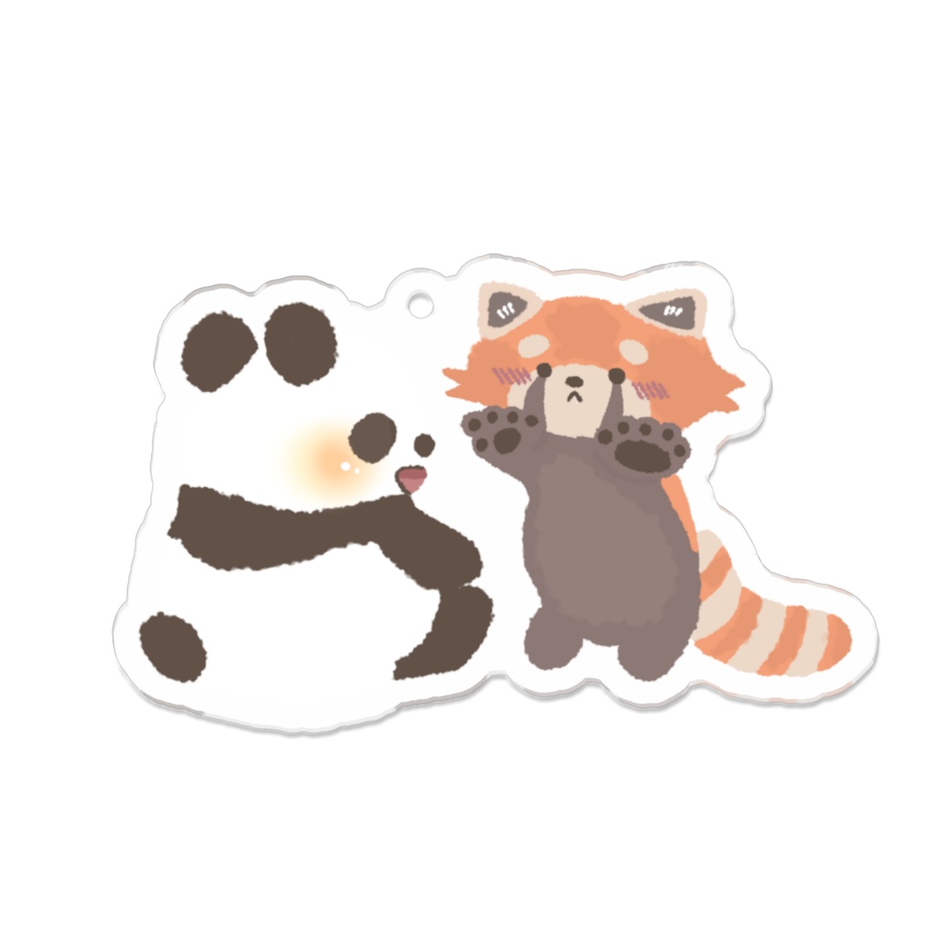 パンダのおともだち アクキー