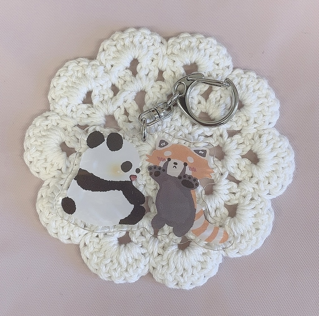 パンダのおともだち アクキー