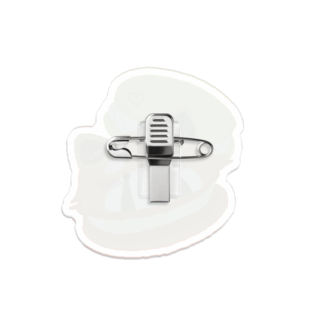 レッサーちゃんのマカロン アクリルバッジ