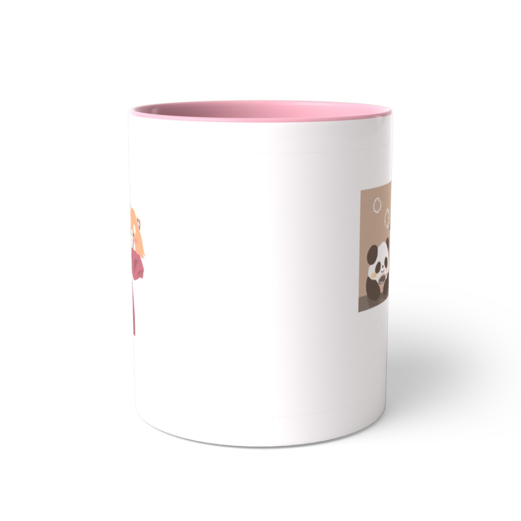 panda & red panda マグカップ