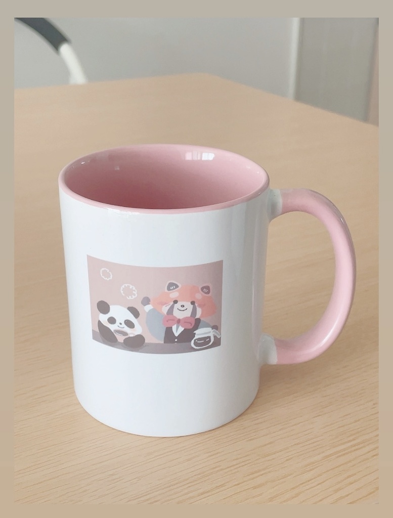 panda & red panda マグカップ