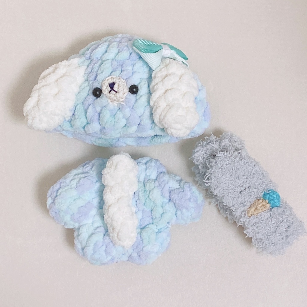 アイス編みぐるみ