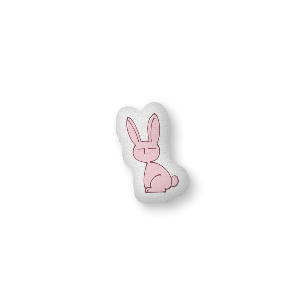 こけうさぎクッション