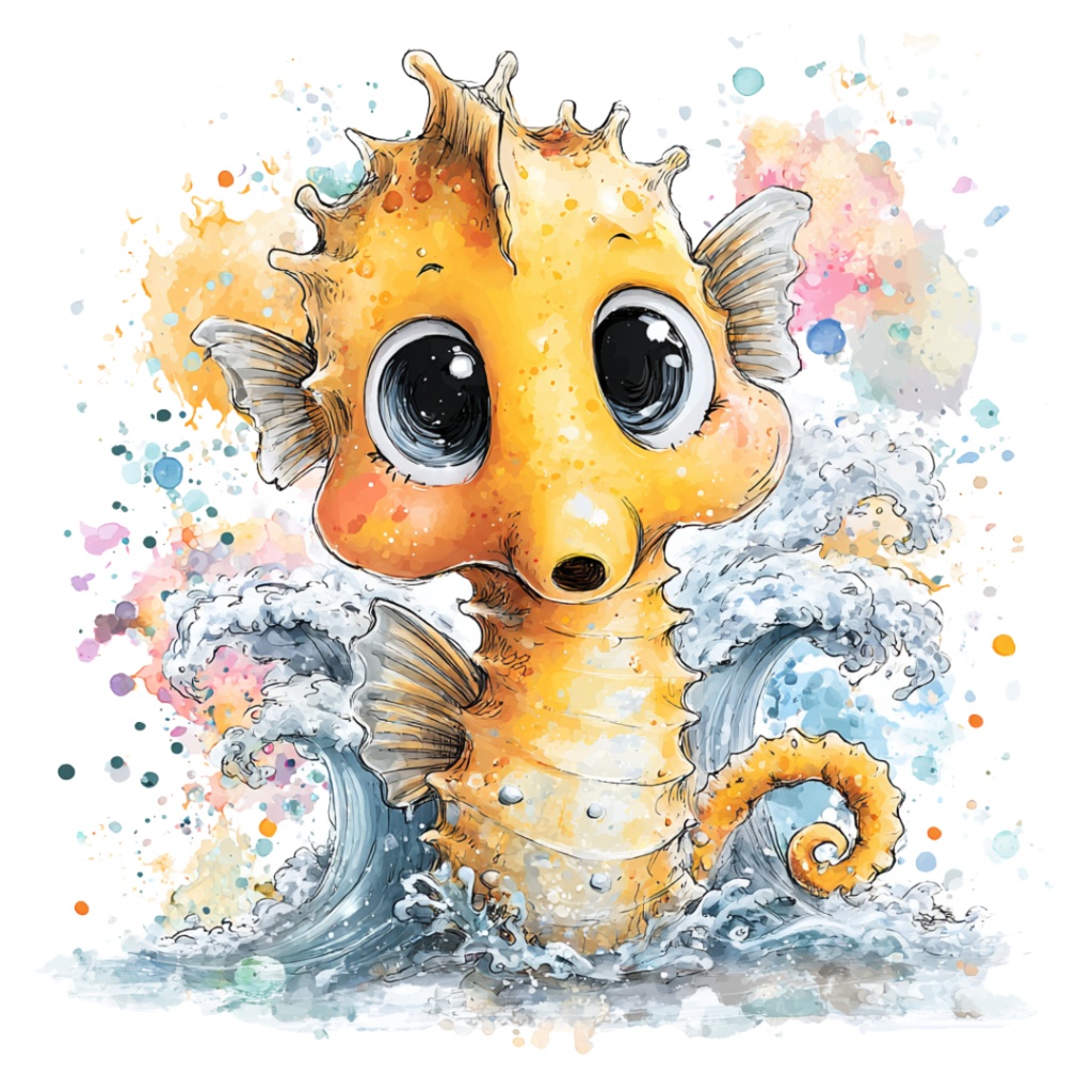 50枚のかわいい動物の覗き見クリップアート バンドル|チビ動物 イラスト セット|PNG透過