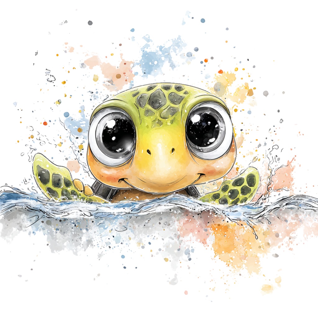 50枚のかわいい動物の覗き見クリップアート バンドル|チビ動物 イラスト セット|PNG透過