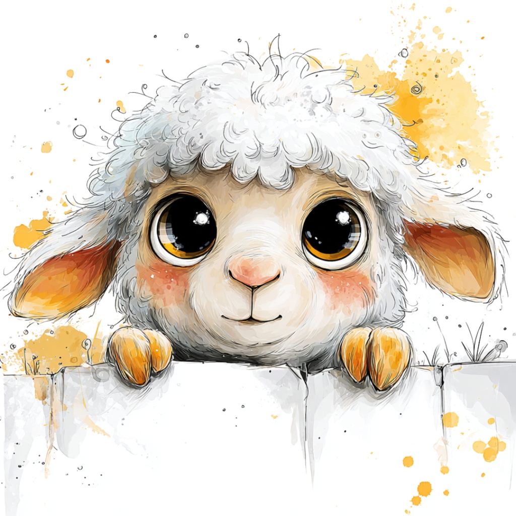 50枚のかわいい動物の覗き見クリップアート バンドル|チビ動物 イラスト セット|PNG透過