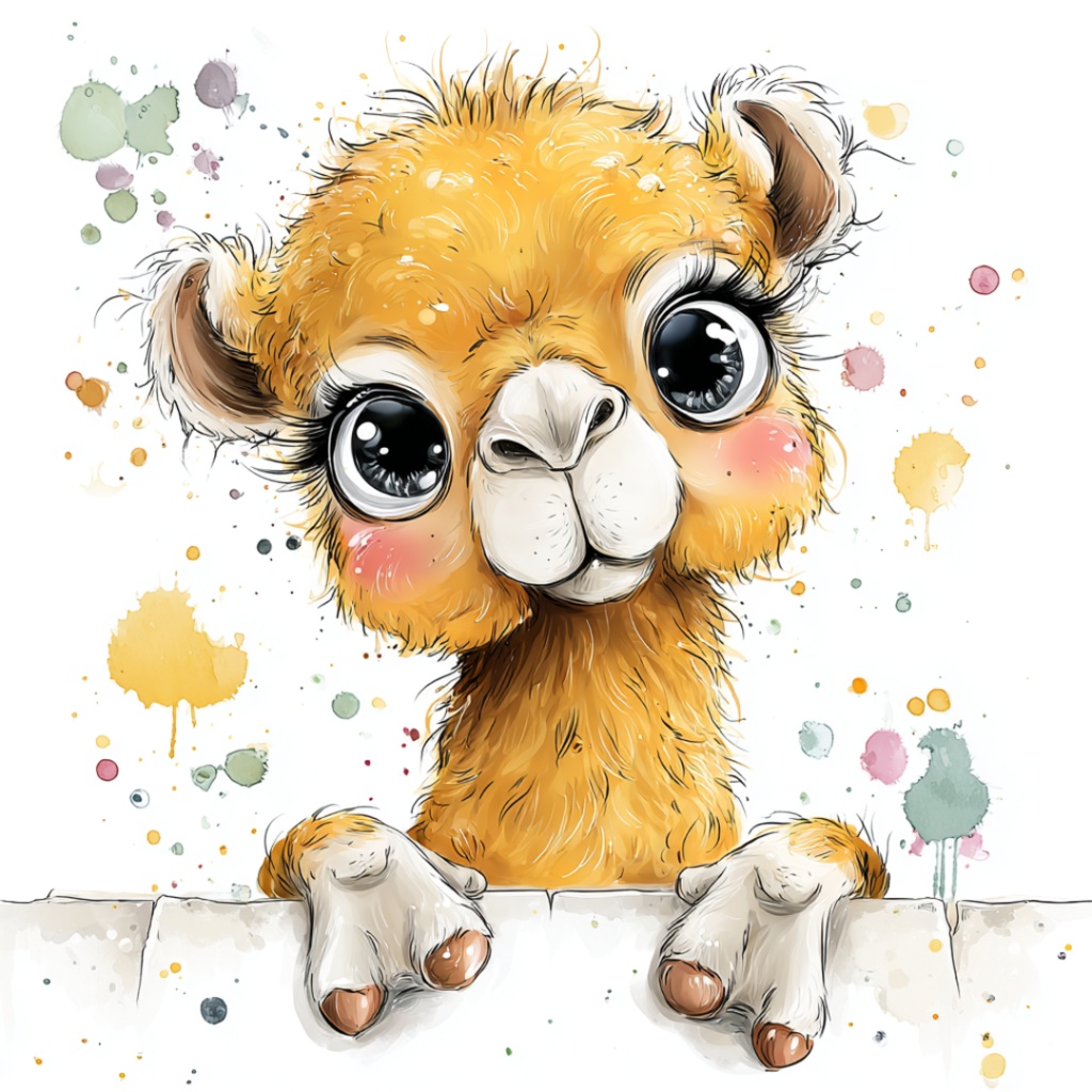 50枚のかわいい動物の覗き見クリップアート バンドル|チビ動物 イラスト セット|PNG透過