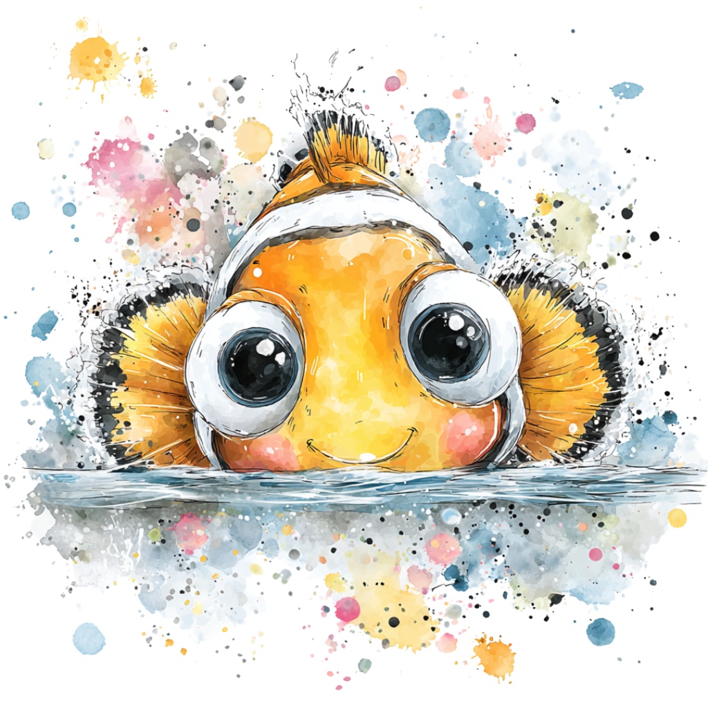 50枚のかわいい動物の覗き見クリップアート バンドル|チビ動物 イラスト セット|PNG透過