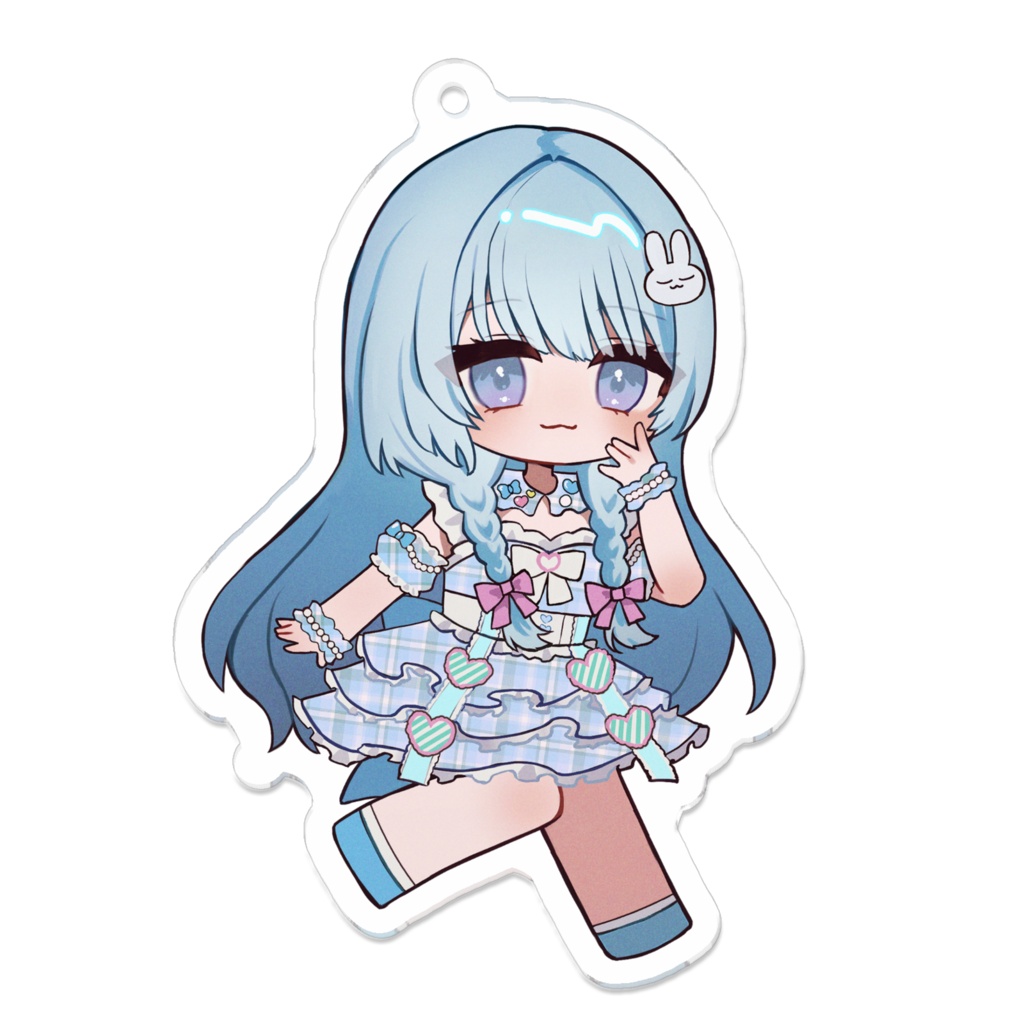 【うーこま】アクリルキーホルダー