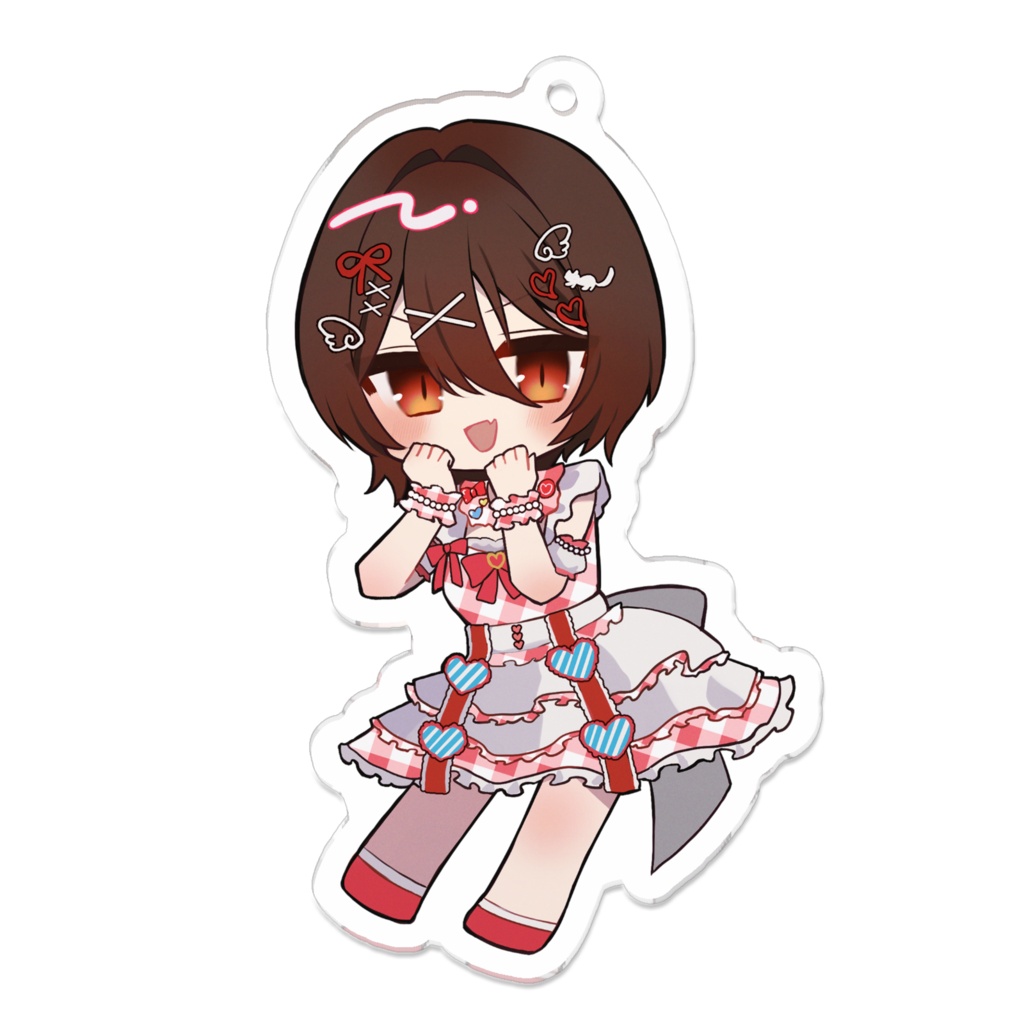 【うーこま】アクリルキーホルダー