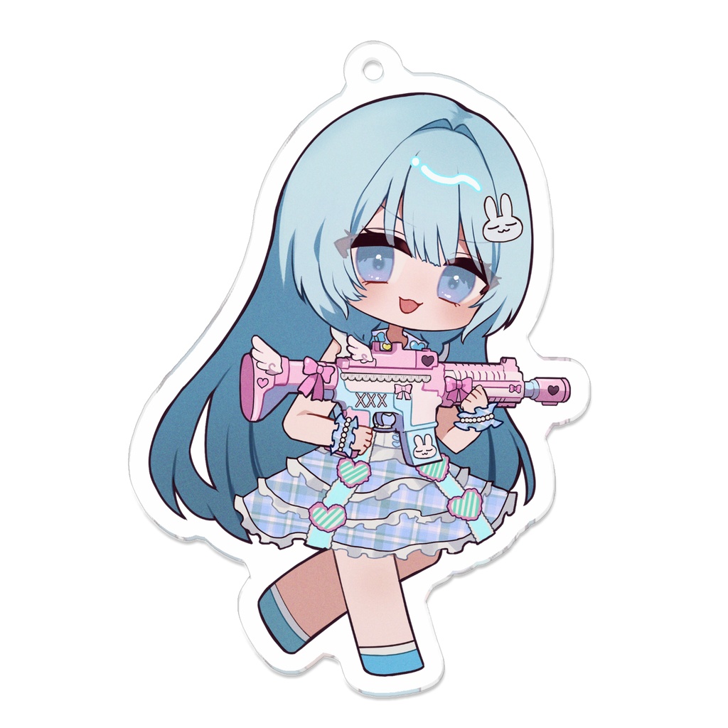 【うーこま】アクリルキーホルダー