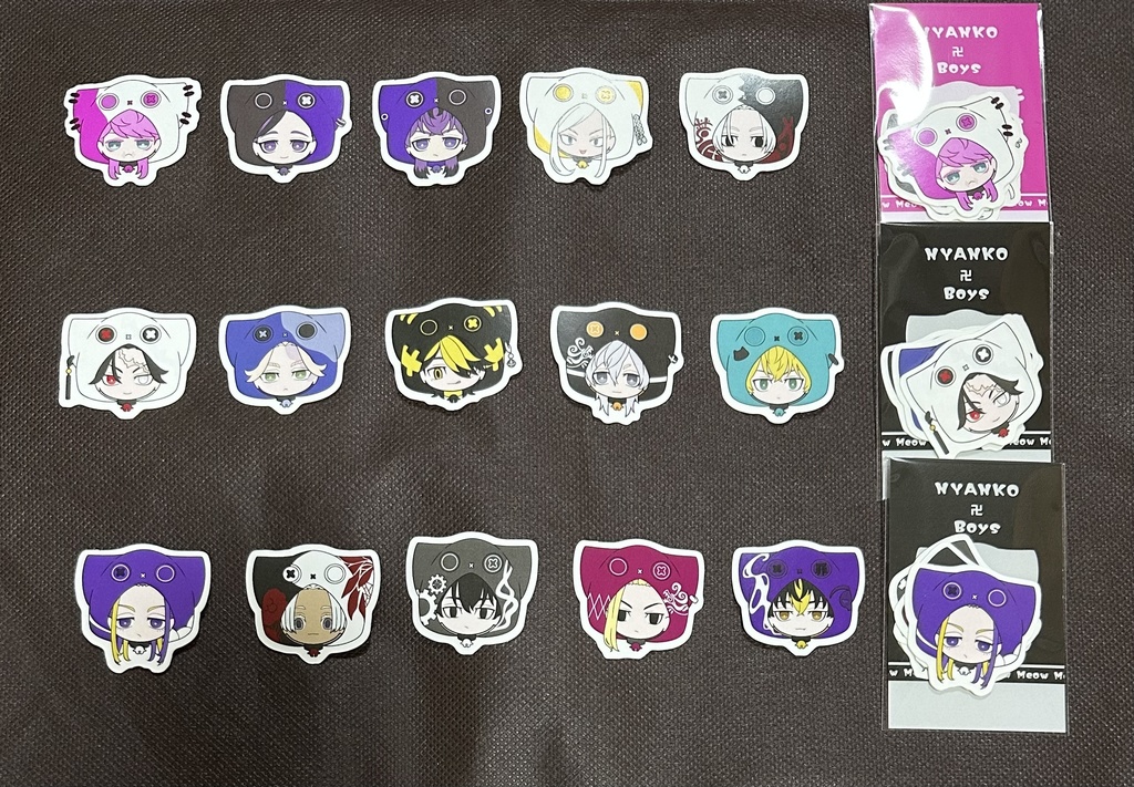 東リべ ニャンコ ボーイズ フレークシール