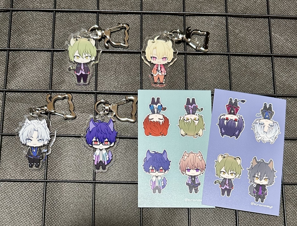 けもみみ-ディバ アクリルキーホルダー