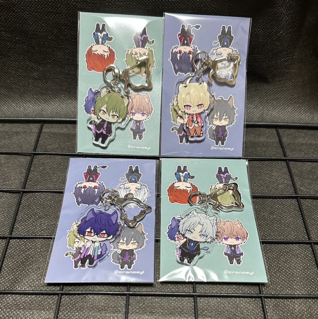 けもみみ-ディバ アクリルキーホルダー