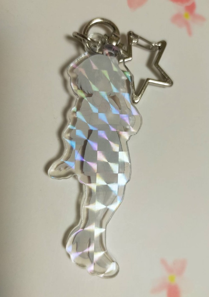 青森りんこ近未来制服おすましverキラキラアクリルキーホルダー