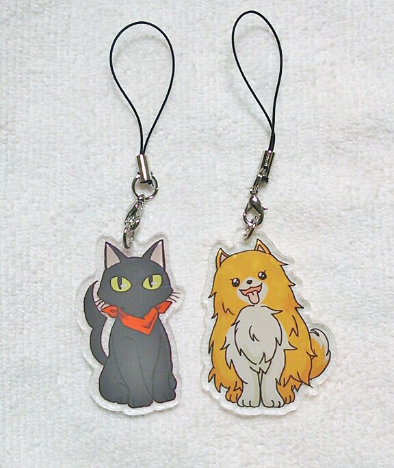 ゴーストトリック 小動物のアクリルストラップセット