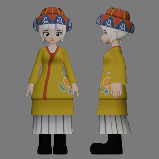 【Folk Attire】琉装-Ryuso-【民族衣装】