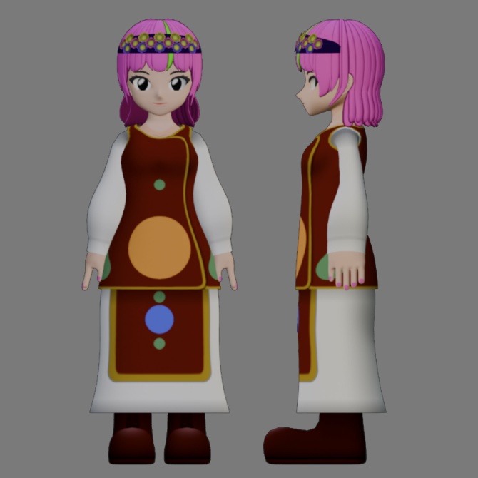 【Folk Attire】ソロチカ-Sorochika-【民族衣装】