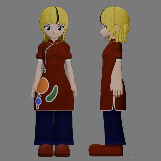 【Folk Attire】チャイナドレス-Qipao-【民族衣装】