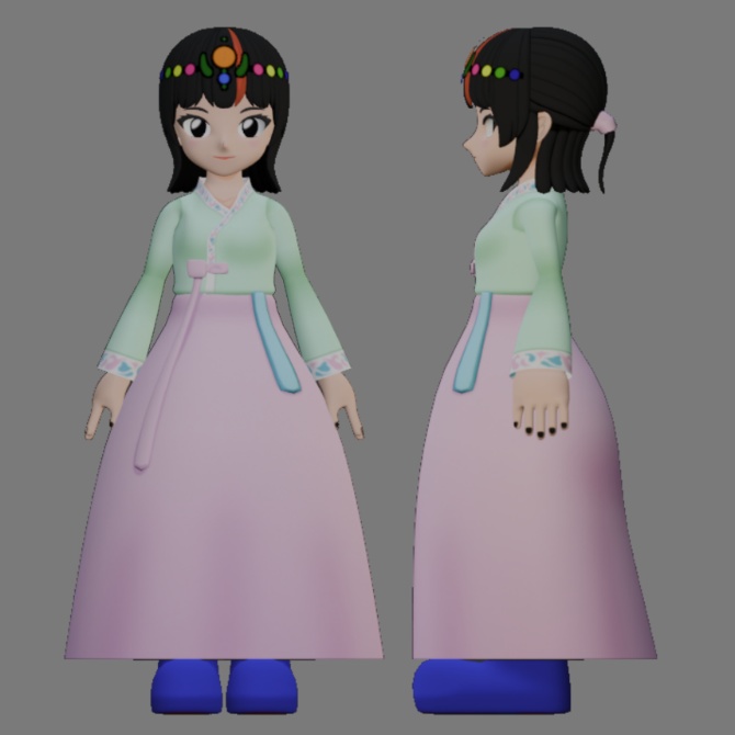 【Folk Attire】韓服-Hanbok-【民族衣装】