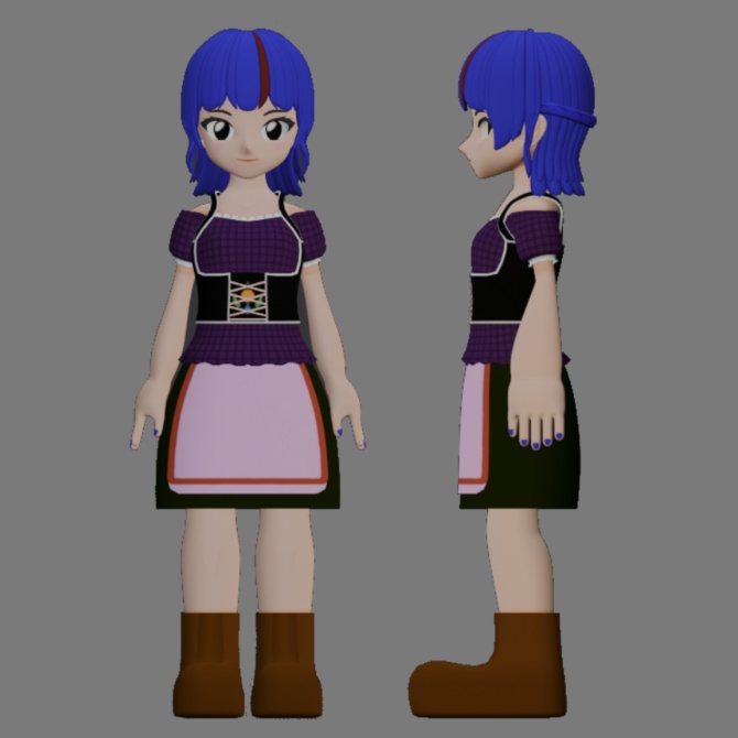 【Folk Attire】ディアンドル-Dirndl-【民族衣装】