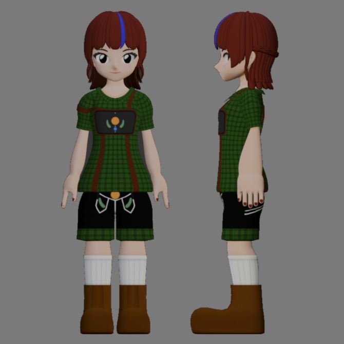 【Folk Attire】レダーホーゼ-Lederhozen-【民族衣装】