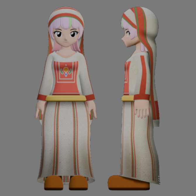 【Folk Attire】ユダヤ-Jews-【民族衣装】