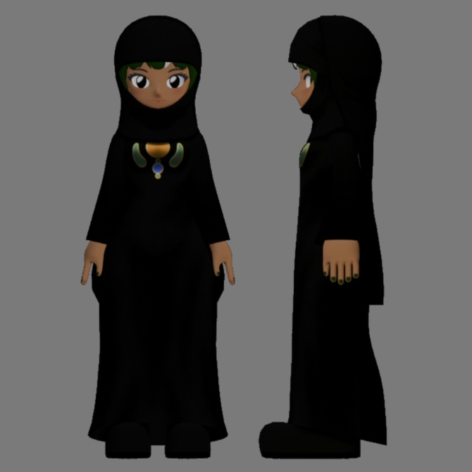 【Folk Attire】アバーヤ-Abaya-【民族衣装】