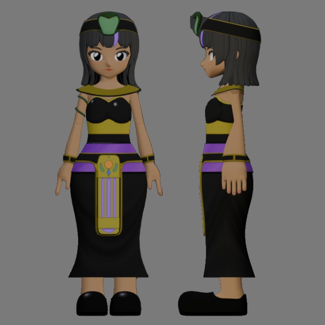 【Folk Attire】古代エジプト-Ancient Egypt-【民族衣装】