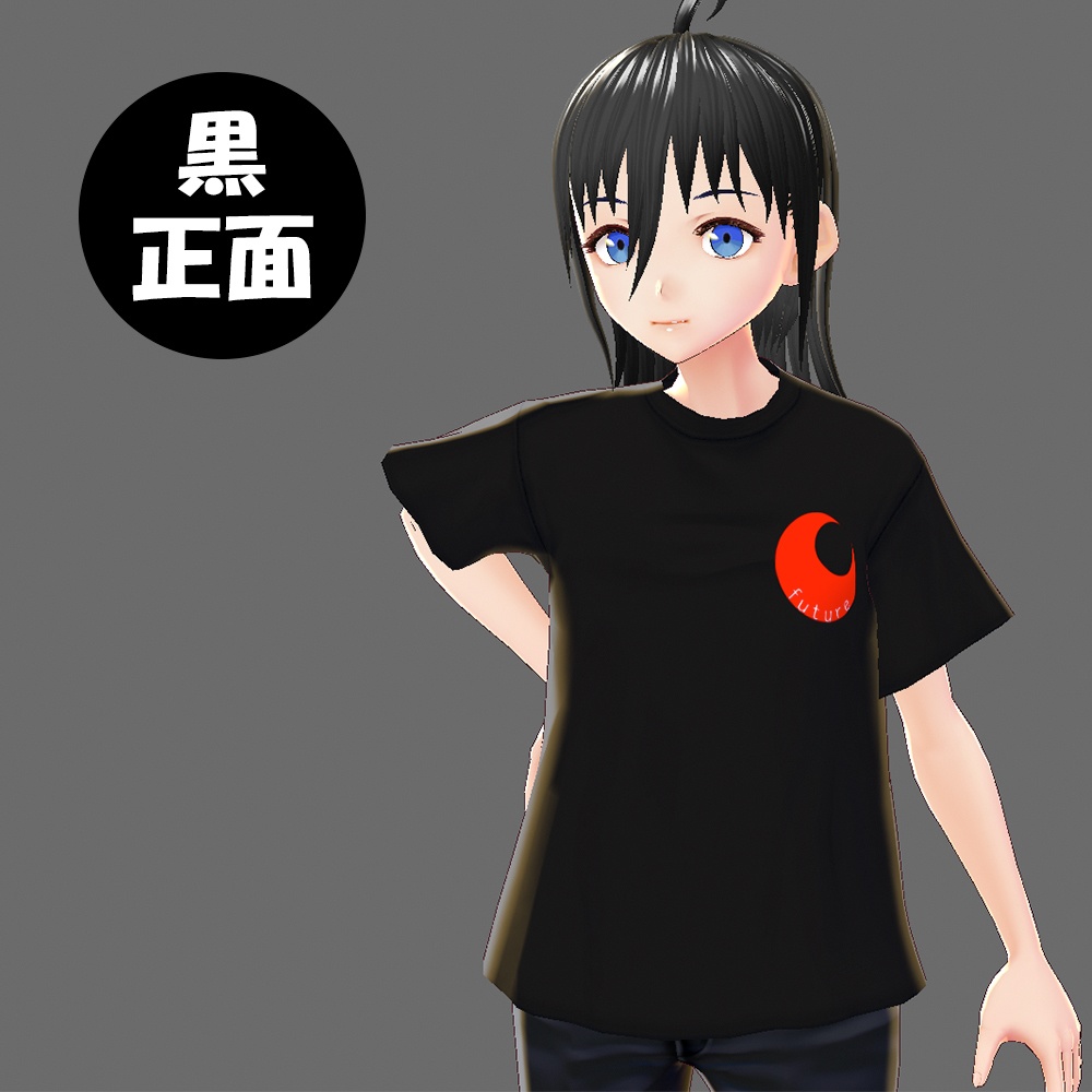 【VRoid】ロゴTシャツ01