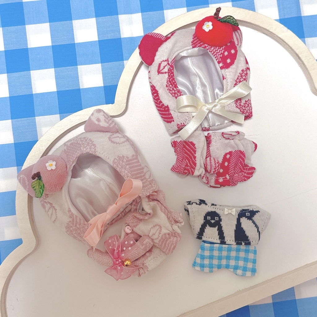 りんごちゃん🍎　ペンギンT🐧