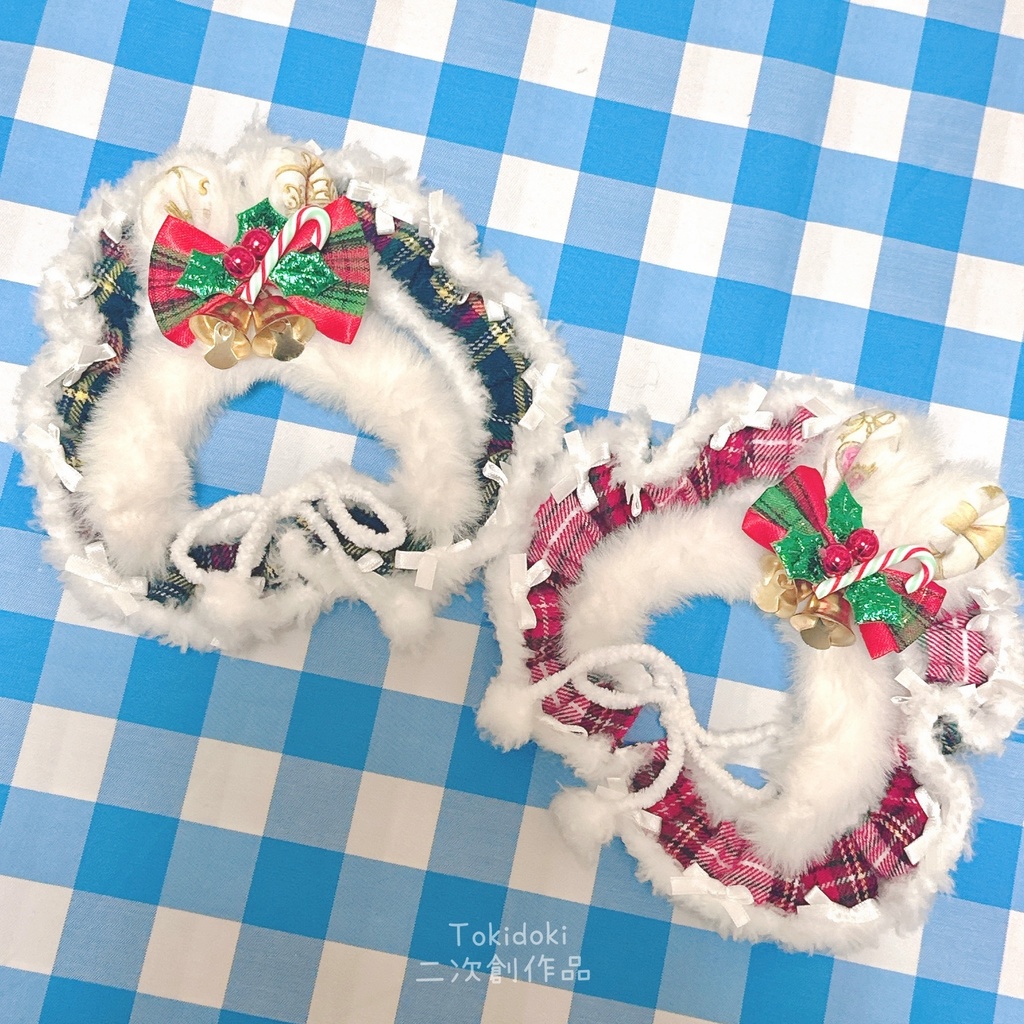 Xmasリボンケープセット🎄💙❤️