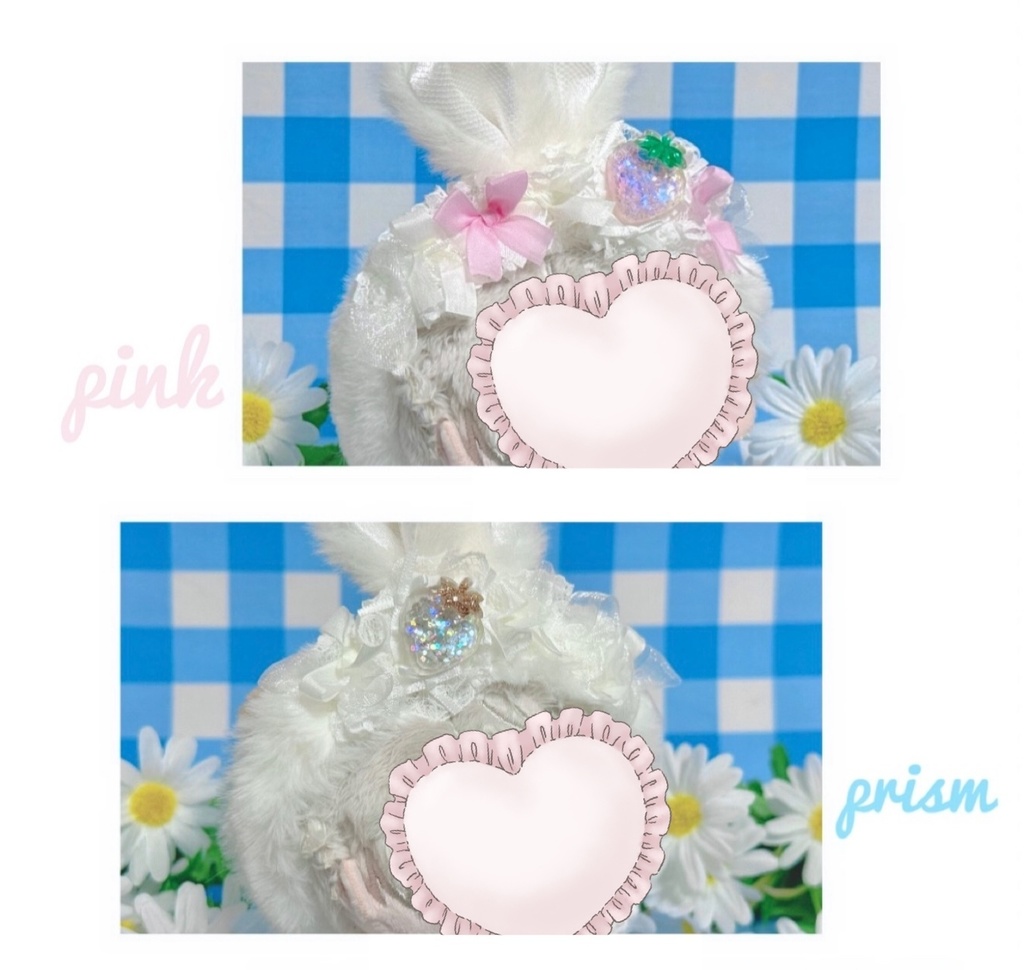 『5/6の作品・先行頒布①』キラキラうさぎちゃん⟡.·