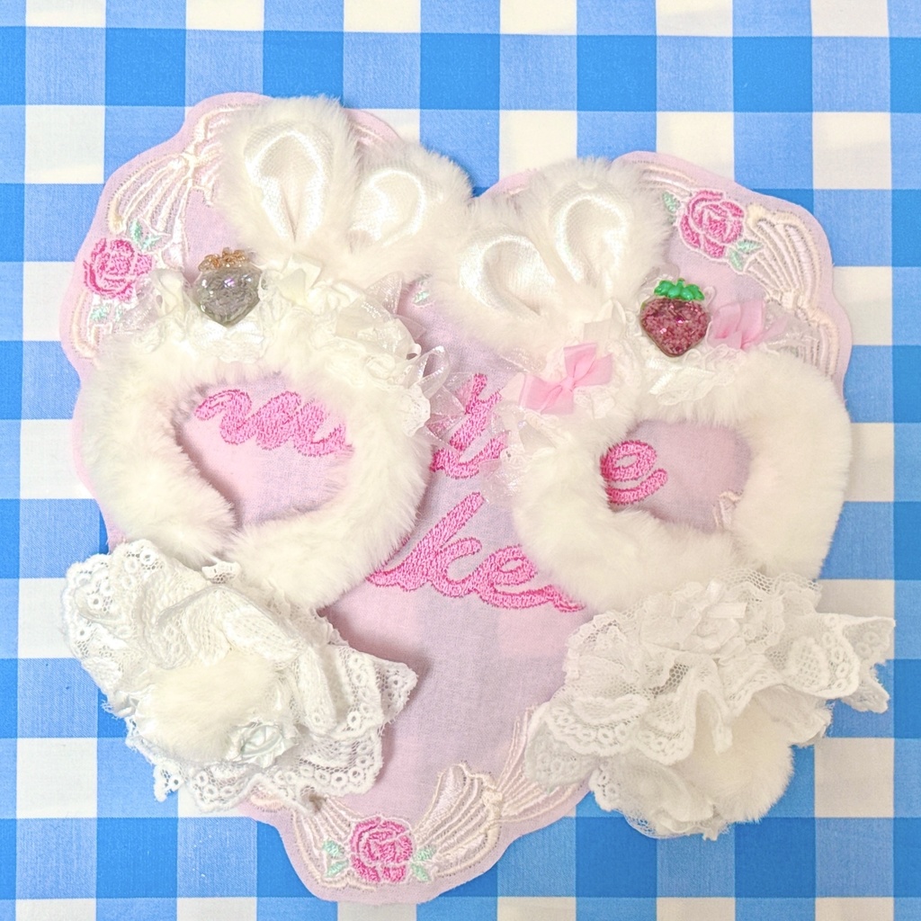 『5/6の作品・先行頒布』キラキラうさぎちゃん⟡.·set