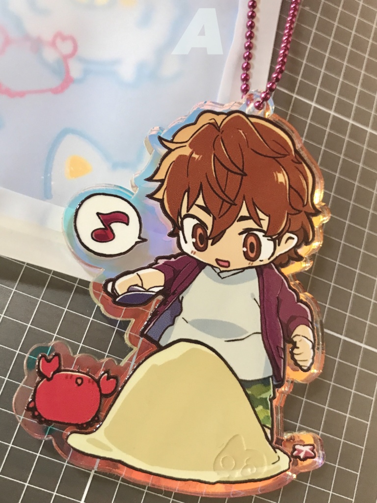 アクリルキーホルダー：アヅマ