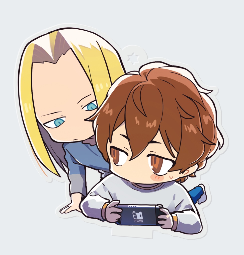 アクリルキーホルダー：ミツギ×アヅマ