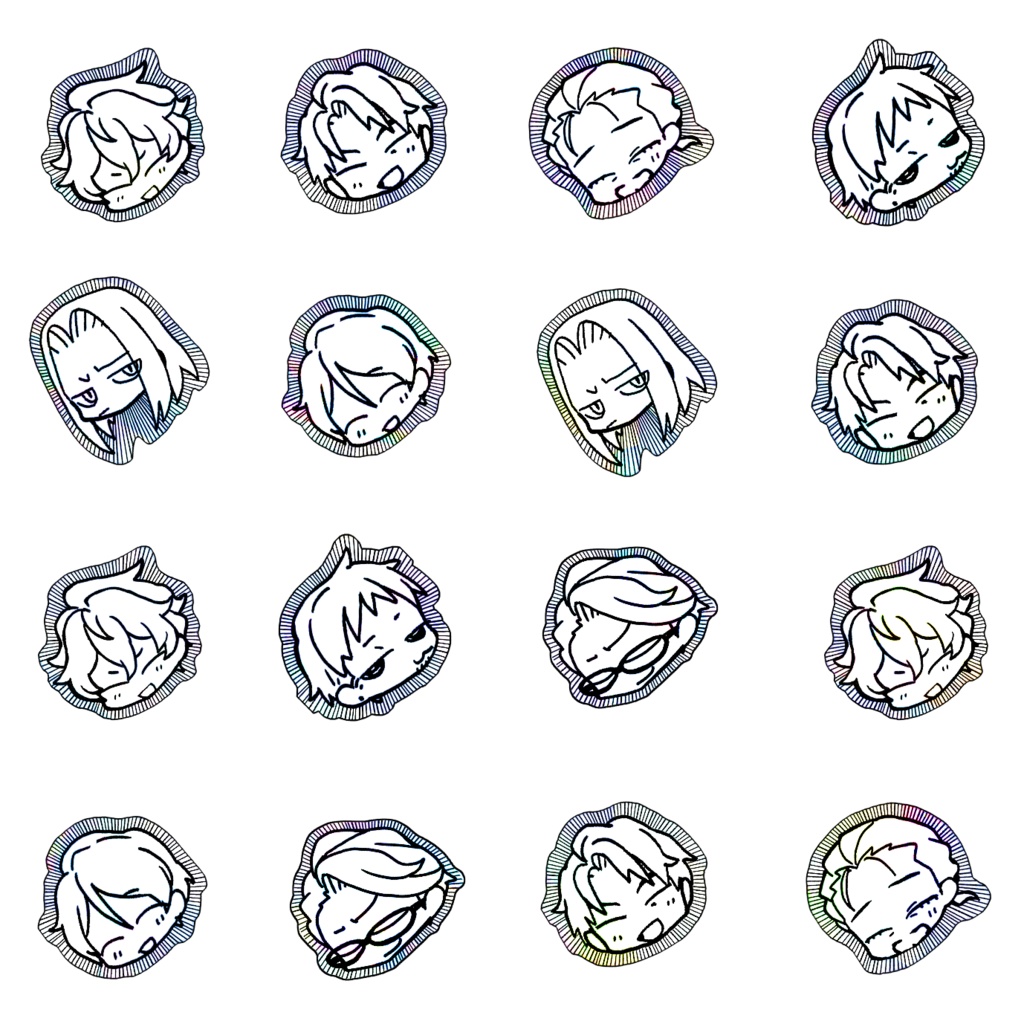 フレークシール：Paradise