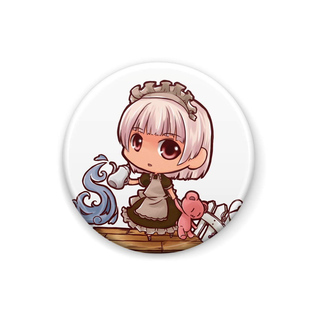 チョコレートメイド缶バッチ