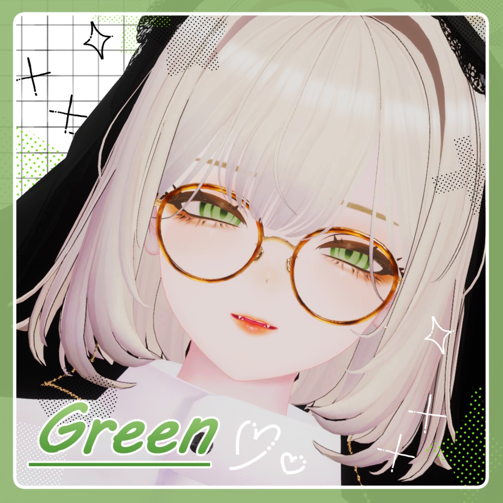 【しゅあん/Shuanちゃん 専用】Eye Texture🐾Simple Cat🐈️【単色12種/オッドアイ12種】