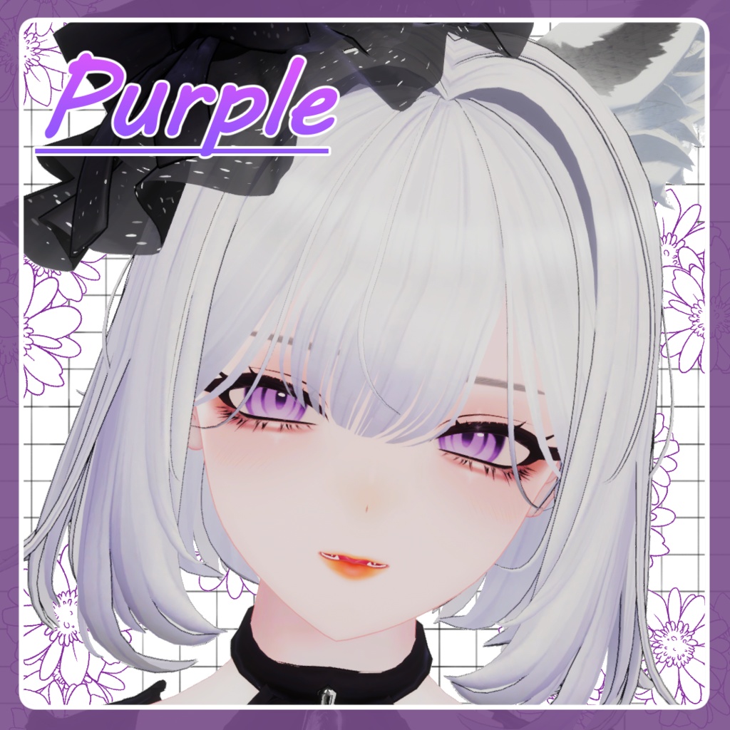 【しゅあん/Shuanちゃん 専用】Eye Texture🐾Simple Cat🐈️【単色12種/オッドアイ12種】