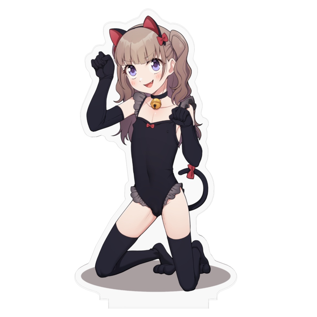 男の娘 黒猫コスプレ