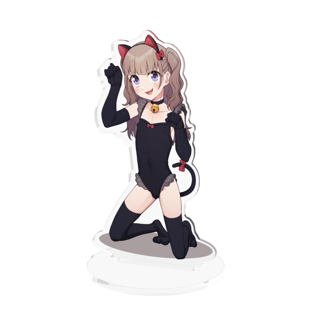 男の娘 黒猫コスプレ