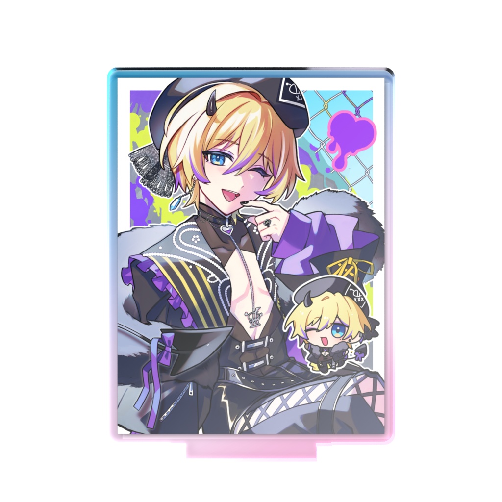 オーロラLive2Dアクスタ