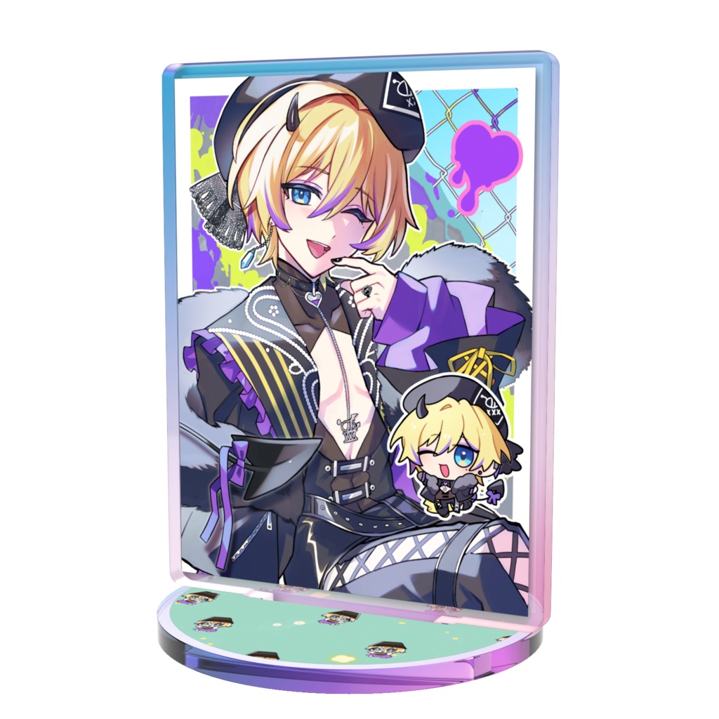 オーロラLive2Dアクスタ