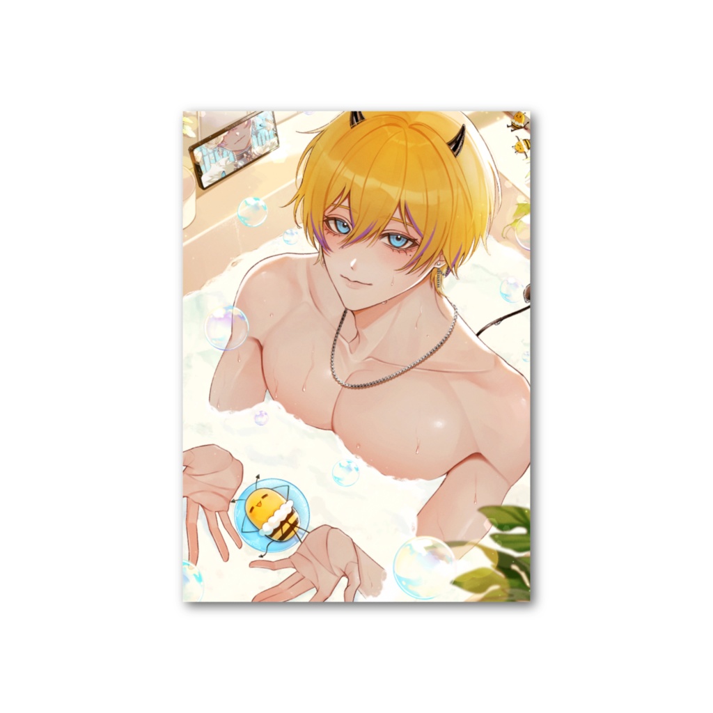 ぽかぽかレオンフォト風カード