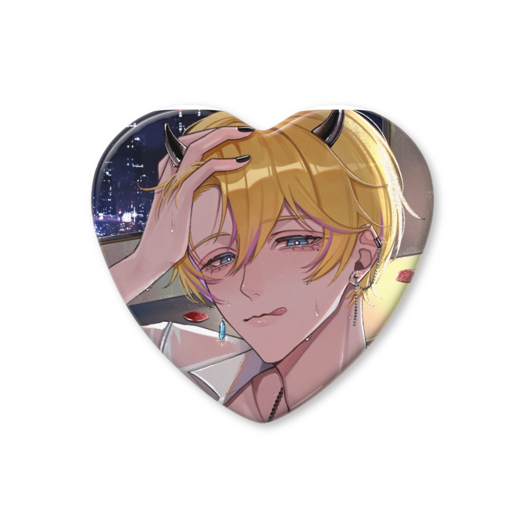 いけめんレオン缶バッジ