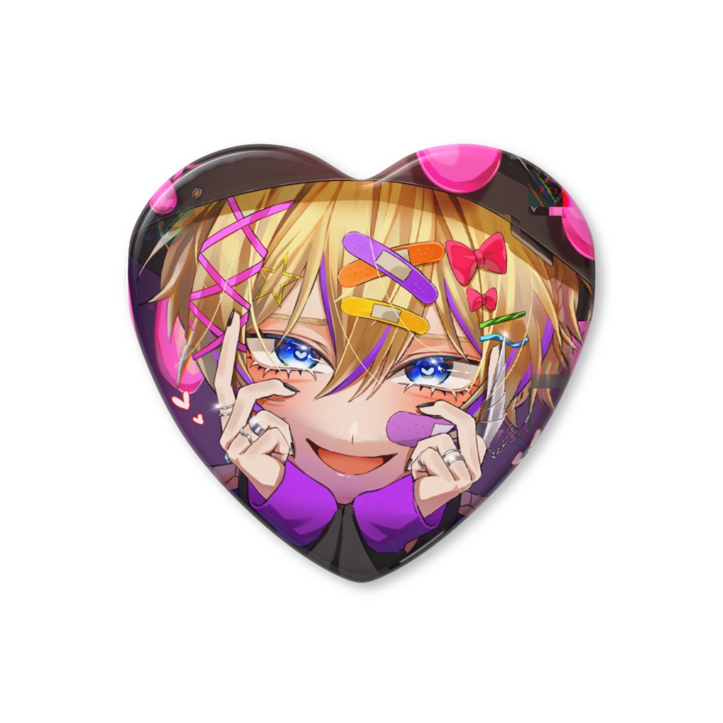 やみやみレオン缶バッジ