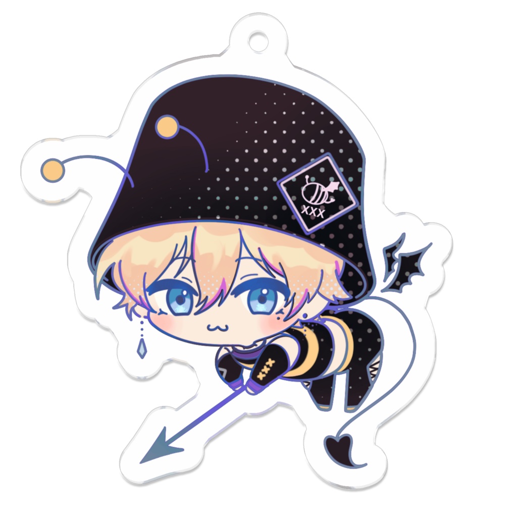 はちデビルレオンアクキー