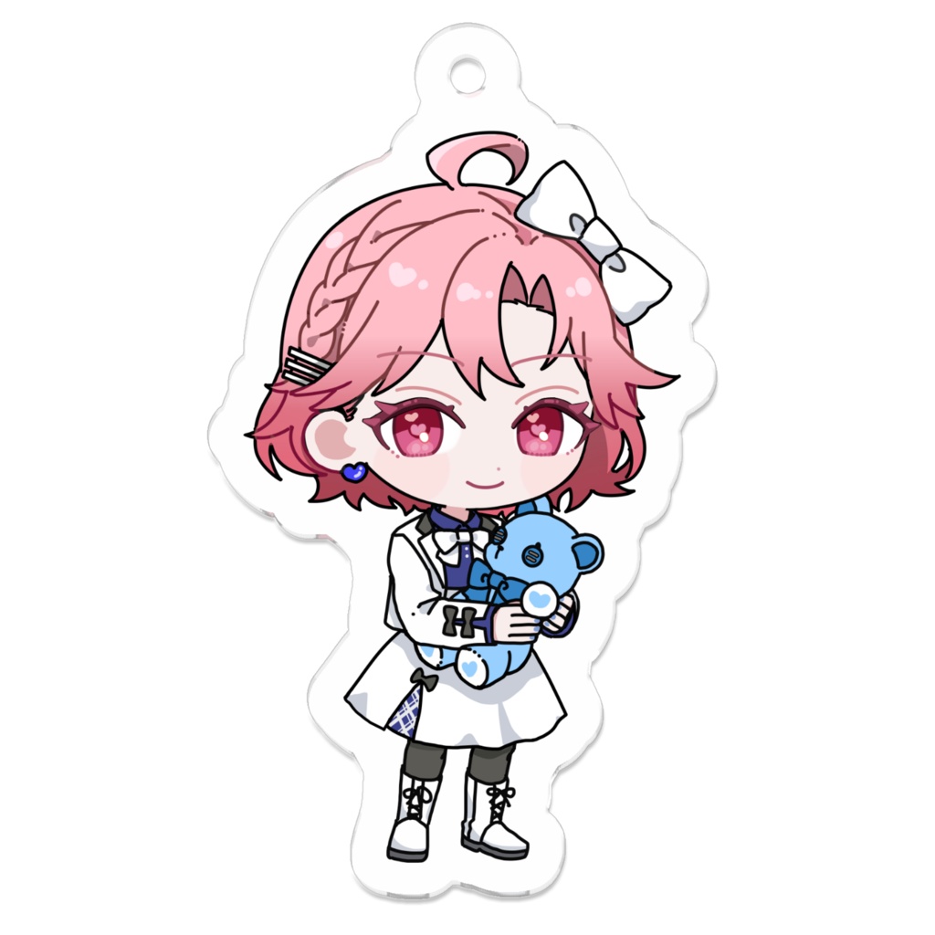 ホワイトデーアクキー(裏面コーティングあり)