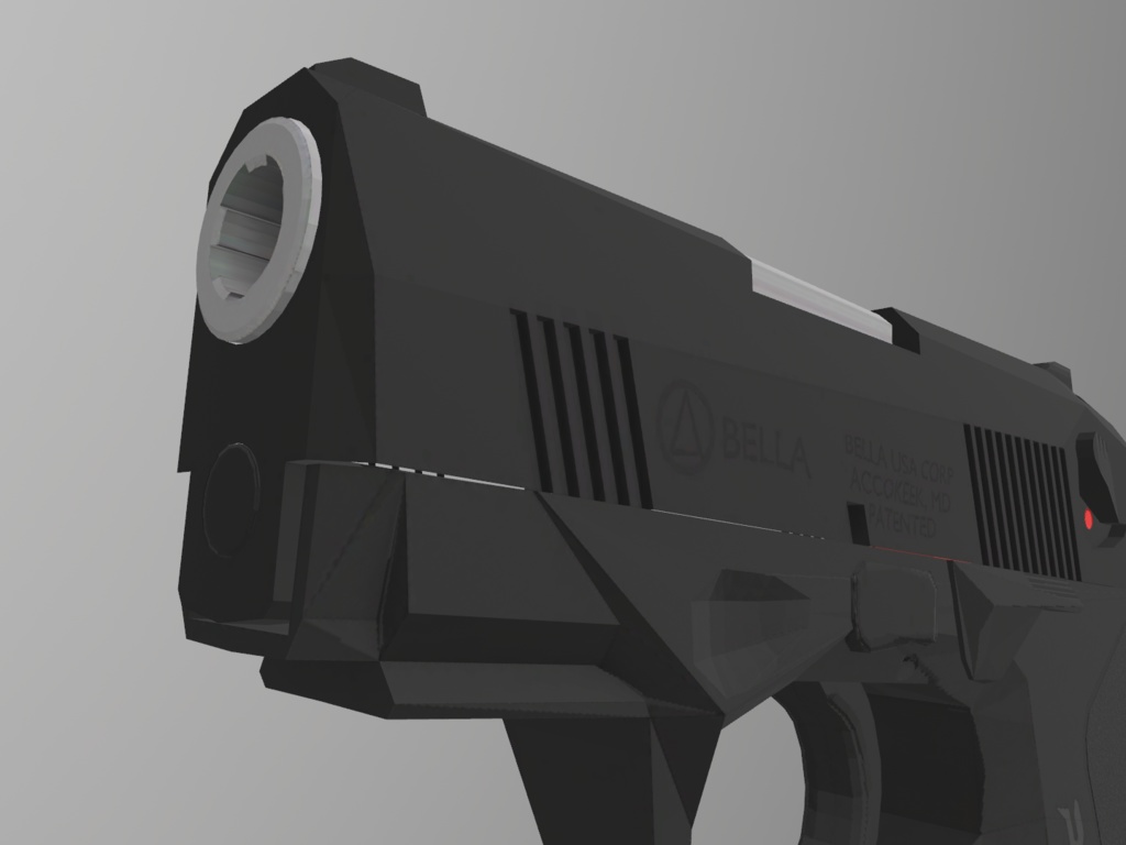 【無料・MA&PB設定済み】PX4サブコンパクト(.40口径)風ハンドガン【VRChat】